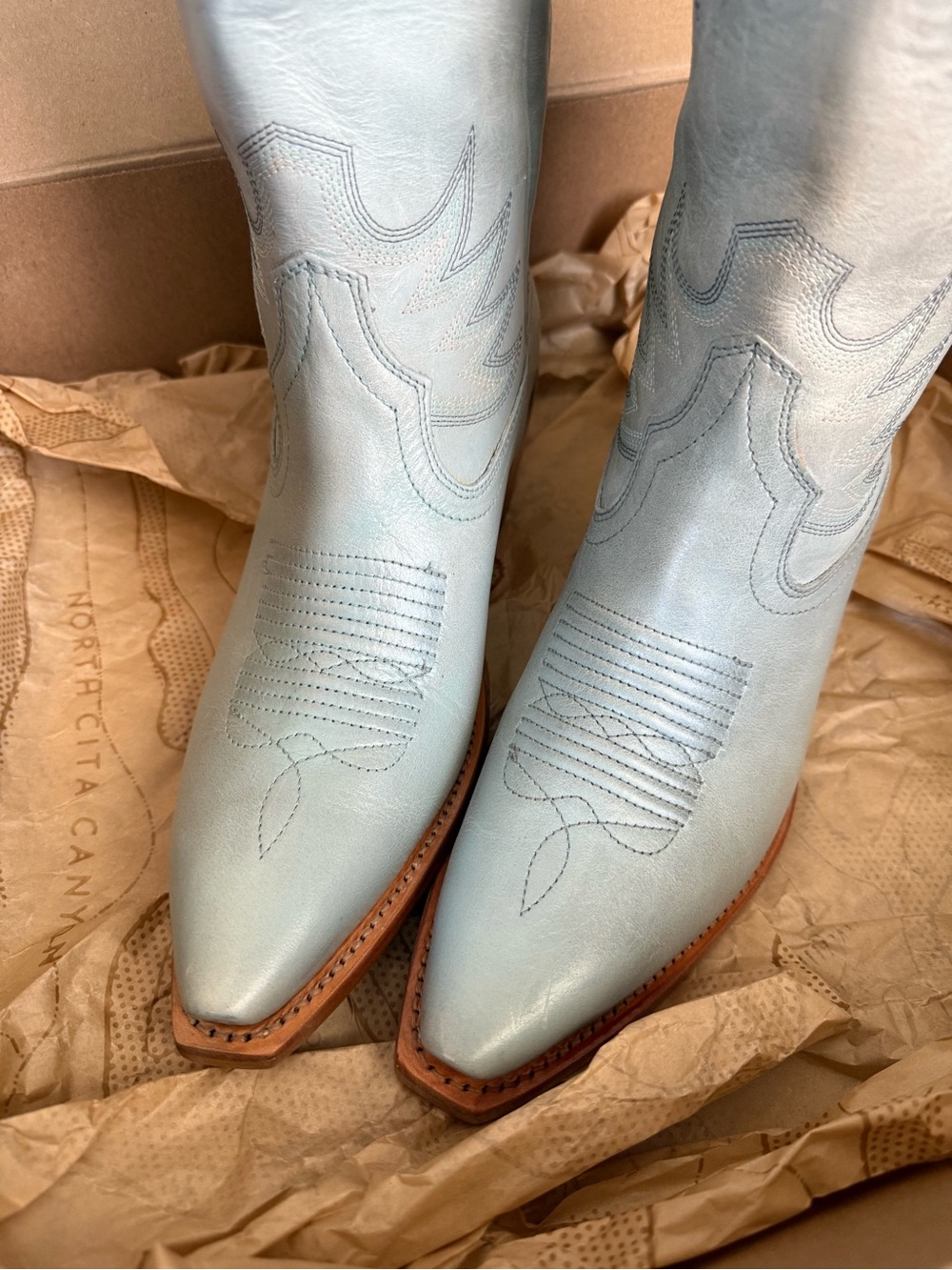 Tecovas Annie Slate Blue - Picture 5 of 5